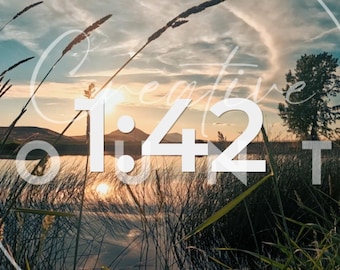 5-Minute Church Event Countdown Timer (MP4 Digital Download)