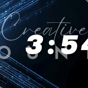 5-Minute Event Countdown Video: Church, Conference, Stream (MP4 Digital Download)