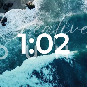 5-Minute Event Countdown Video: Church, Conference, Stream (MP4 Digital Download)