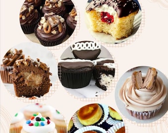 Fantasy Cupcakes-Rezeptbuch: Entdecken Sie den Geschmack von Gourmet-Eleganz