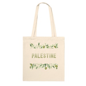 The Palestine Olive Tote Bag
