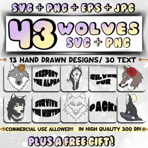 Svg de loup, loup avec fleur, art loup chemise fichiers Svg de loup solitaire Svg de loup, visage de loup Svg, Svg de loup Cricut, fichiers Svg de loup, fichier Eps loup