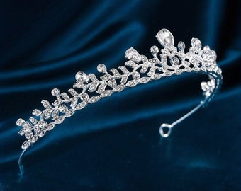 Diadem Tiara Braut Haarschmuck, Hochzeit Haarschmuck Brauthaarschmuck