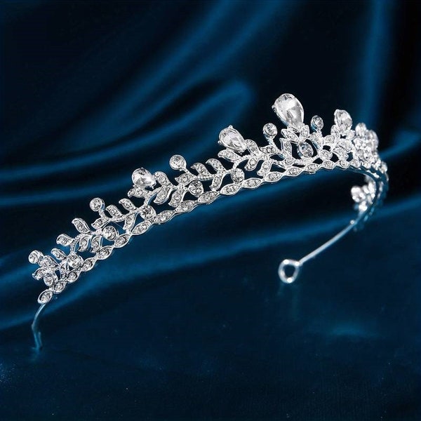 Diadem Tiara Braut Haarschmuck, Hochzeit Haarschmuck Brauthaarschmuck