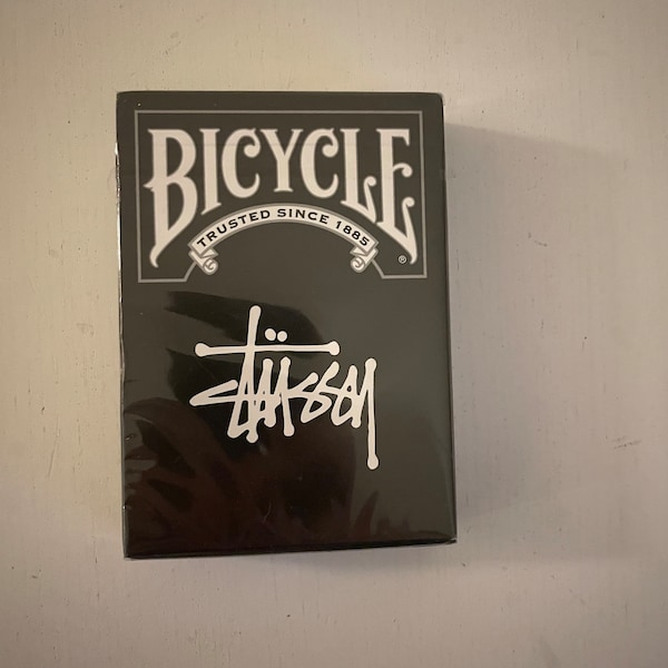 Raro gioco di carte Stussy / Bicycle