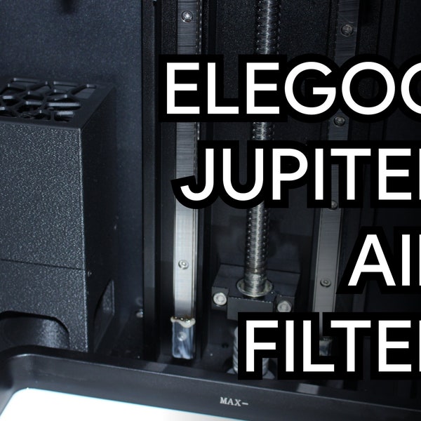 Purificador de Aire de Carbón Activado para Elegoo Júpiter / Filtro de Aire / Aire Fresco SLA / Purificador de Aire USB para Humos SLA