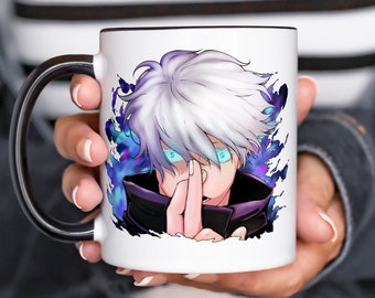 Gojo Infinite Void Coffee Mug, Jujutsu Kaisen Mug, Domain Expansion Mug, Anime Mug