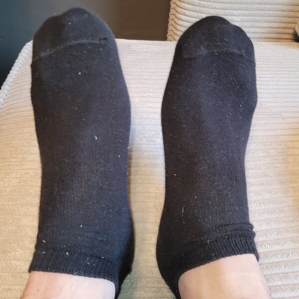 Getragene Socken