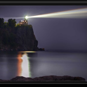 Split Rock Lighthouse, Lighthouse Photography, Lake Superior, Reflection, Historical, Minnesota, Landscape, Northshore, Print, Home Decor