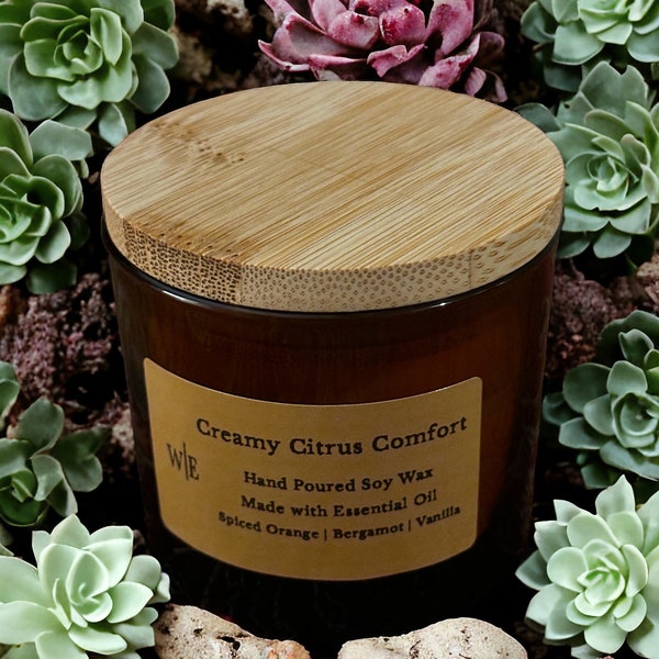 Creamy Citrus Comfort - 4oz. Jar Candle