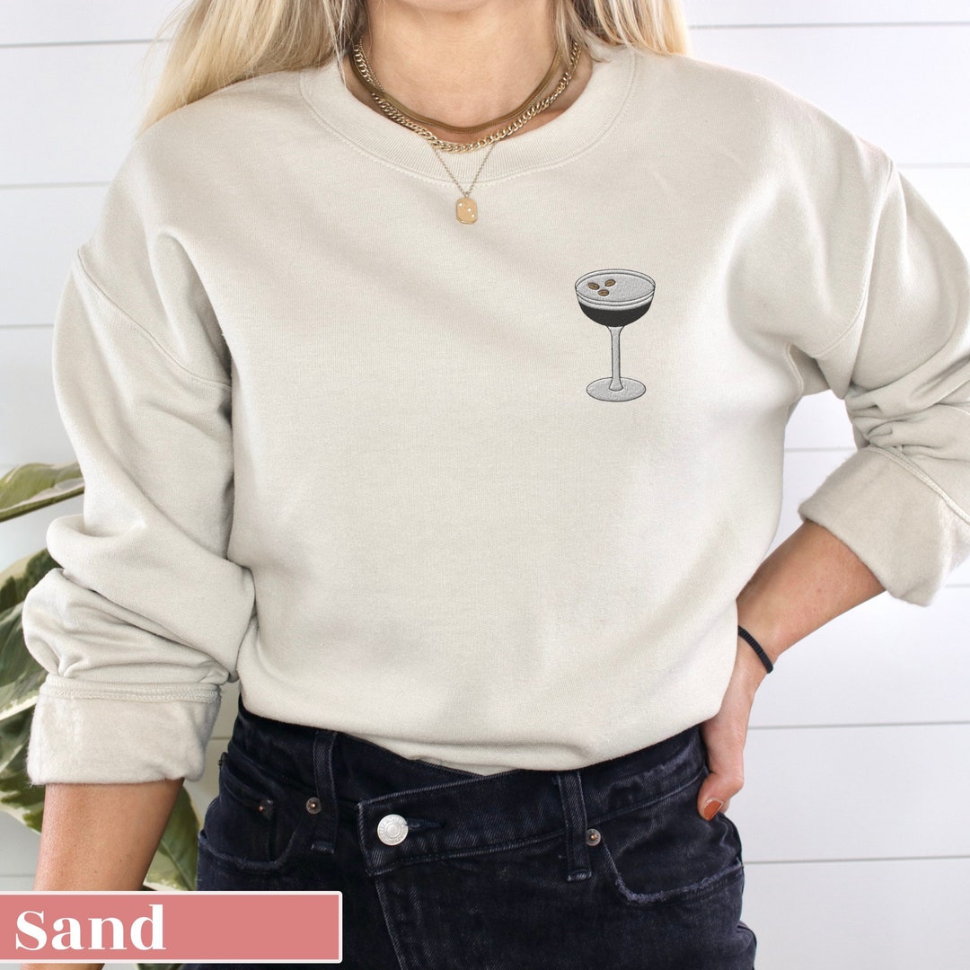 MARTINIS Sweatshirt with Customizable Cuff