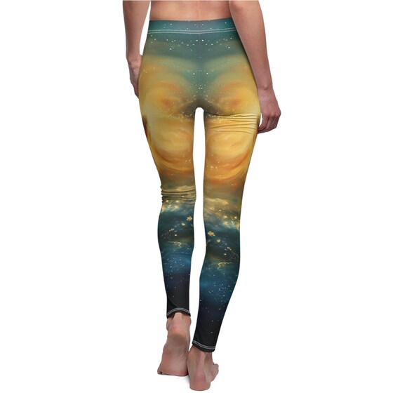 Vast Cosmos Nebula Leggings for Festival Clothing Burning Man Galaxy Leggings Comfortable Stretchy Free Delivery Etsy UK
