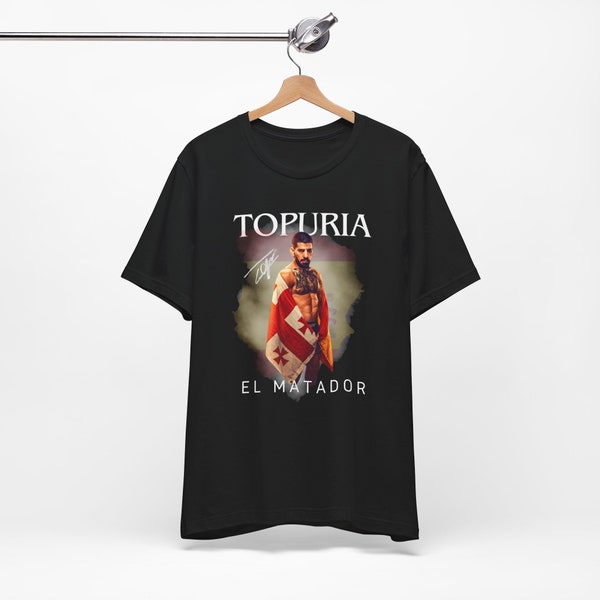 Ilia Topuria Bootleg Vintage T-Shirt, El Matador UFC Fighting Tee Gift For Him and Her Unisex T-Shirt