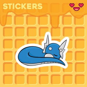 Sleepy Dratini Sticker