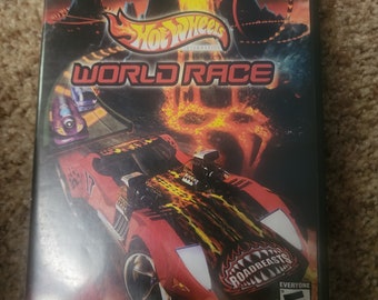 Like new Nintendo gamecube hot wheels world race