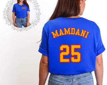 Zohran Mamdani NYC Mayor Jersey Camiseta: Socialismo Democrático en 2025 Camisa, Alcalde Mamdani