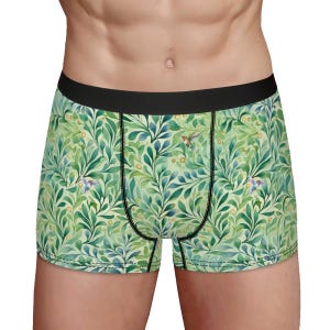 Jungle Nature Lover Men Briefs Underwear Boxers for Men Aloha Shorts Boyfriend Husband Gift Unique Gift for Men, Special Valentines Gift