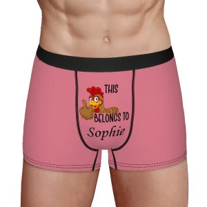 Funny Personalized Mems Underwear, Gift for Husband, Custom Men Boxers, Valentines Birthday Gift for Boyfriend and Husband