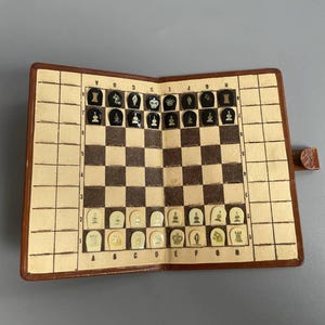 German Chess Set 1930s - Etsy