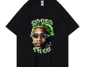 Chemise Young Thug T-shirt unisexe jeune voyou rappeur neuf