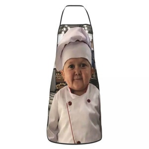 Hasbulla Chef Cook Apron Funny Unisex 3D Print Apron