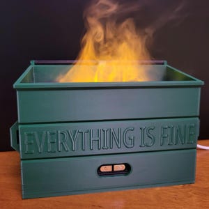 Dumpster HumidiFIRE - Aroma Diffuser / Humidifier