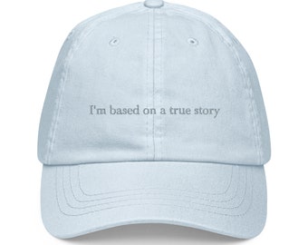 Pastel baseball hat