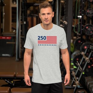 USA 250th Anniversary Unisex Shirt, Minimalist 1776-2026 T-Shirt, Patriotic America Semiquincentennial Gift, 250 Years of Freedom Tee