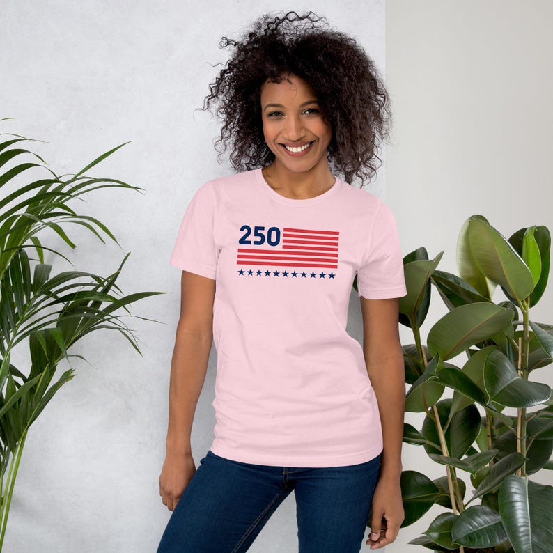 USA 250th Anniversary Unisex Shirt, Minimalist 1776-2026 T-Shirt, Patriotic America Semiquincentennial Gift, 250 Years of Freedom Tee
