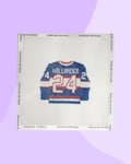 Hollander hockey jersey 18 mesh needlepoint canvas