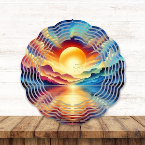 10in. Sunrise wind spinner digital download