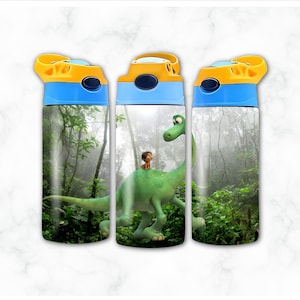 12 Unzen Dinosaurier gerade Flip Top Becher digitaler Download