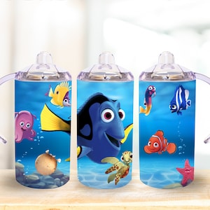 12oz. Character straight sippy cup tumbler digital download