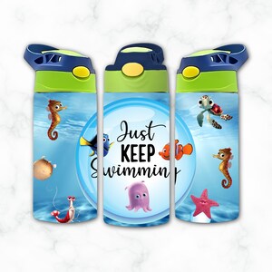 12oz. Character straight flip top tumbler digital download