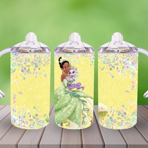 12oz. Princess straight sippy cup tumbler digital download