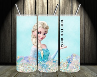 20oz. Princess straight tumbler digital download