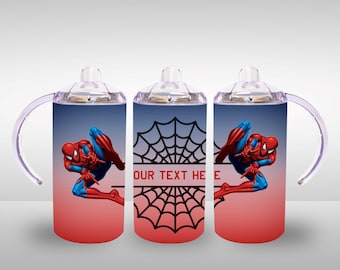 12oz. Superhero straight sippy cup tumbler digital download