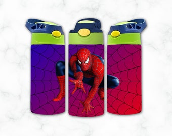 12 onzas. Descarga digital del vaso superior abatible recto de superhéroe