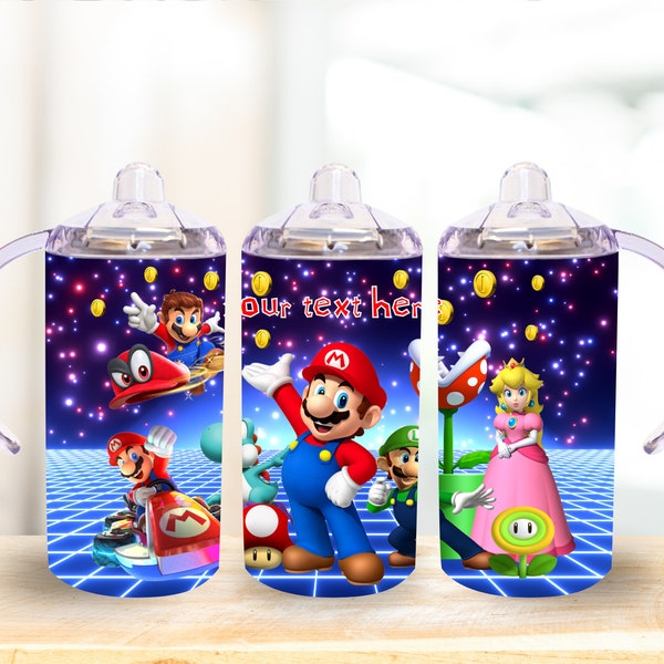 12oz. Character straight sippy cup digital download