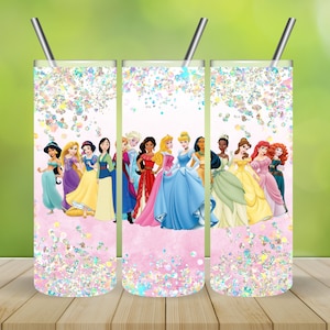 20oz. Princess straight tumbler digital download