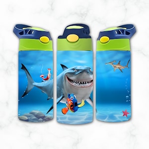 12oz. Character straight flip top tumbler digital download