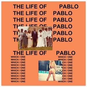Poster The Life Of Pablo