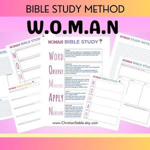 WOMAN Bible Study Method