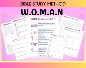WOMAN Bible Study Method