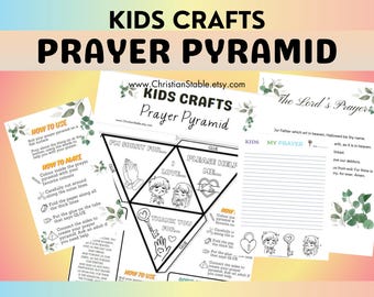 Prayer Pyramid KIDS CRAFTS