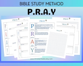 PRAY Bible Study Method