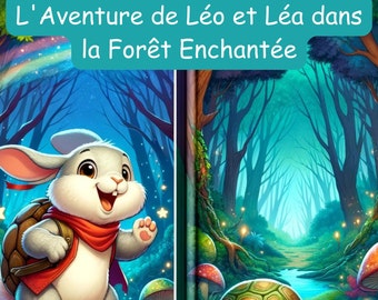 Children's book "Léo and Léa's Adventure in the Enchanted Forest"