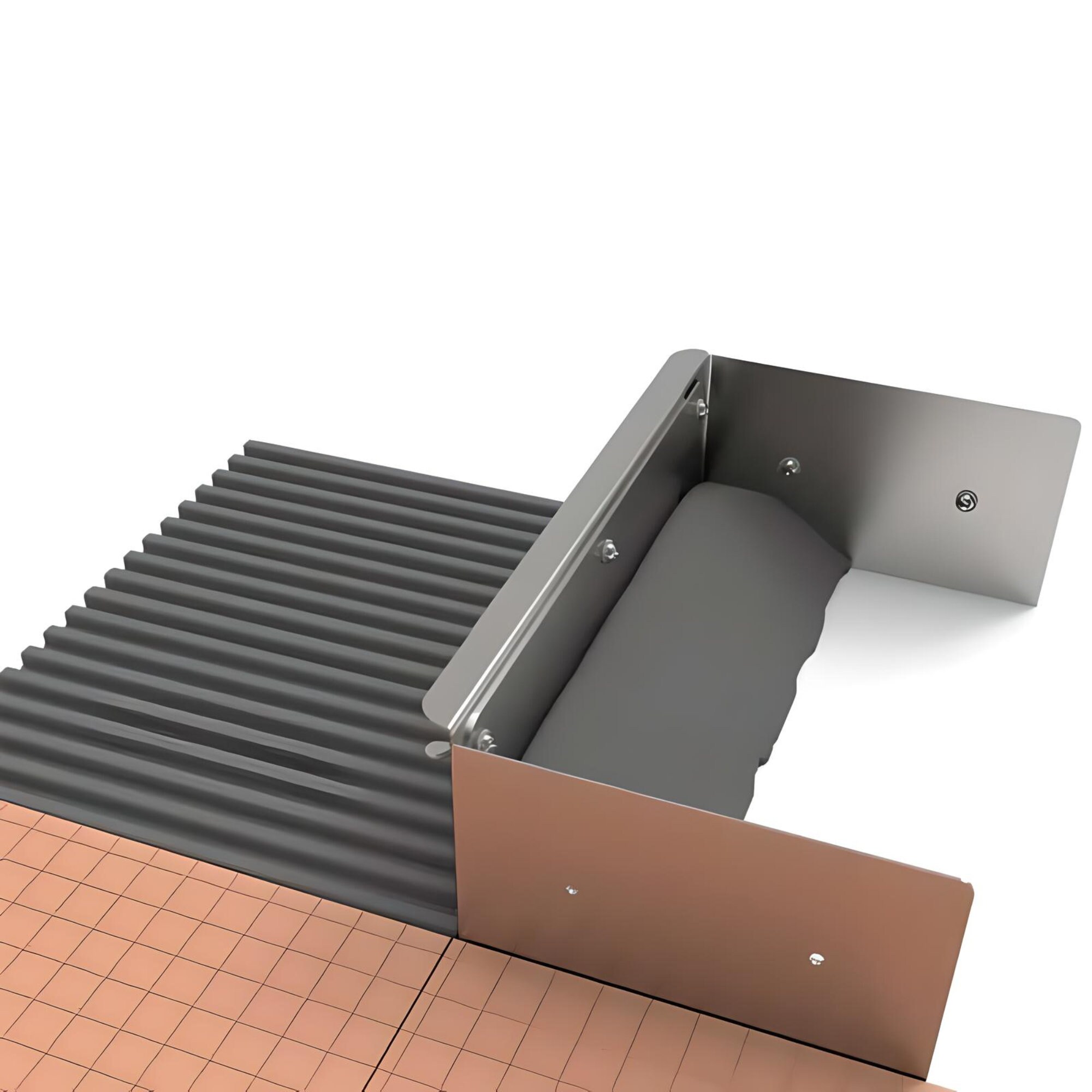 Trowel Box Trowel Box Stainless Steel Teeth 12x12mm/0.47x0.47