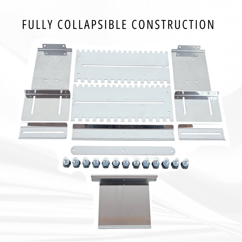 Trowel Box Two-sided Adjustable Trowel Box Stainless Steel Teeth 10/12mm Tiling ...