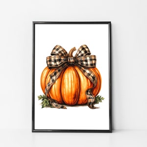 Impresión de calabaza, cartel de calabaza, letrero de calabaza, arte de calabaza y canela, arte de cocina de otoño, decoración de calabazas, impresión de calabaza, arte de otoño, póster de otoño a4
